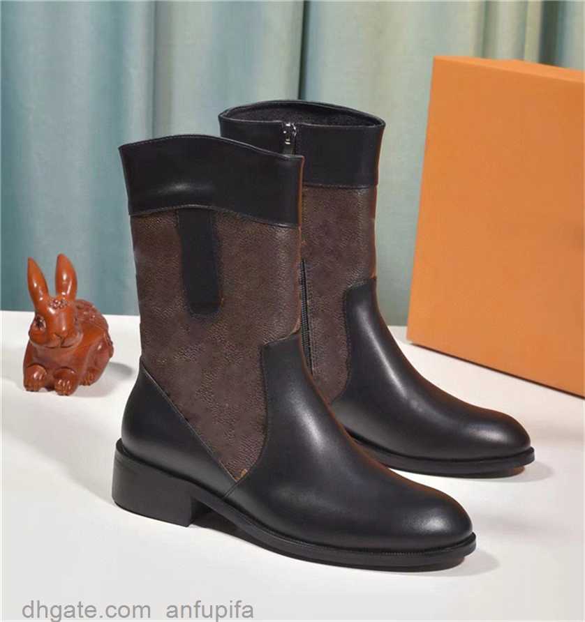 

2023 Designer Paris Metropolis Flat Ranger Ankle Boots Calfskin Martin Leather And Canvas Combat Boot Platform Desert Winter ladies Martin Sneakers With Box