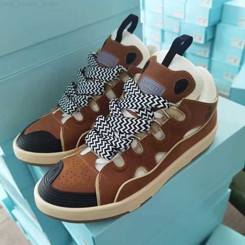 

baby men's Running shoes women paris us5-us12 CURB BUMPR leather lanviin Sneakers Bur House chaussures de designer sports Loafers Casual