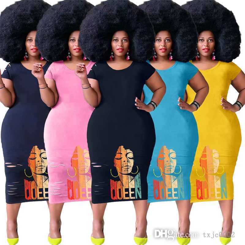 

Womens Plus Size Dresses XL-5XL Summer Woman Short Sleeve Casual Dress Designer Fashion Burnt Flower Clothing, Yellow