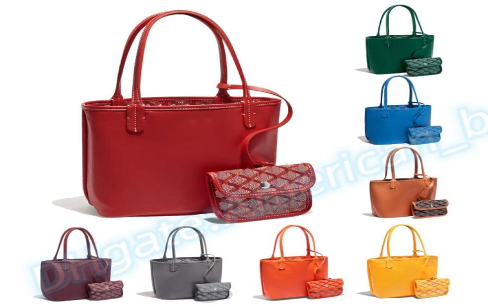 

Luxurys Designers double Clutch Bags sided shopping bag goyar Anjou beach vacation fashion Shoulder Luxurys Totes Leather Cross Bo7144963, Grey