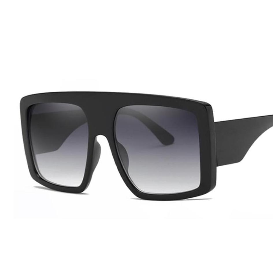 

Sunglasses Brand Square Women Oversized Black Style Shades For Big Frame Fashion Female UV400 GlassesSunglasses2619633