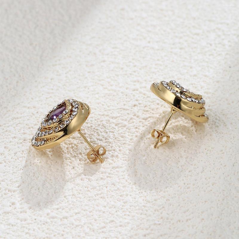 

Stud Earrings Kfvanfi Gravity Cubic Zirconia Fashion Accessories Female