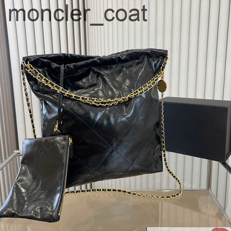 

Shoulder Bags Channel 22 Bag Grand Shopping Tote Travel Designer Woman Sling Body Bag Most Expensive Handbag with Gold Chain Gabrielle Quilted Bags, Black+silver chain & letters 34.5x37
