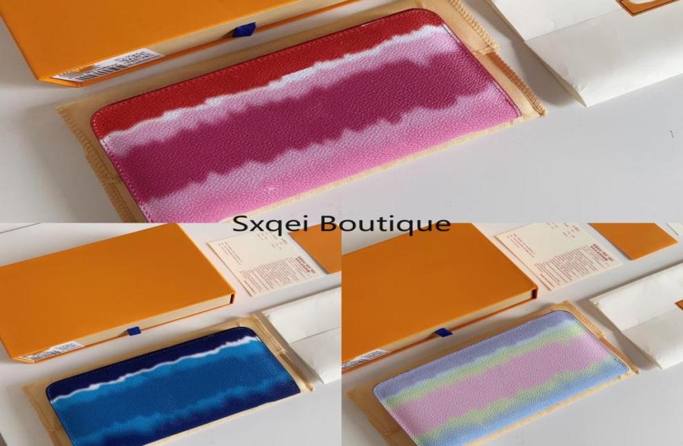 

2022 Luxury Designer Women039s Wallet Zipper Bag Luxury Female Wallet Purse Fashion Card Holder Pocket Long Women Wallet Bags w9525850, Cream