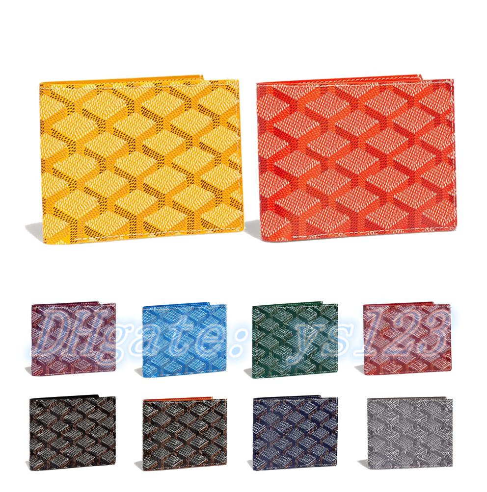 

goya fashion Card Holders Coin Purses Genuine Leather Wallets Luxurys Designers Cards slot Printed pattern classic Women039s Me6046870, Grey