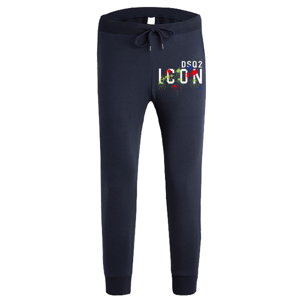 

ICON Pants Tracksuits Young Print Fashion Tracksuit Spider Web embroidery Sweatpants New logo Fashion designer Fitness basketball Pants Men Casual Suit Y1