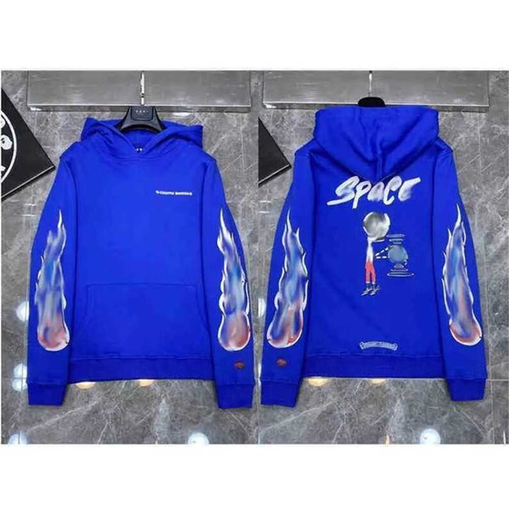 

Classic Fashion Luxury Mens Zipper Ch Hoodies Designer Horseshoe Sanskrit Cross Print Pullover Hooded High Quality Sweatshirts Sweater JYI0 044S