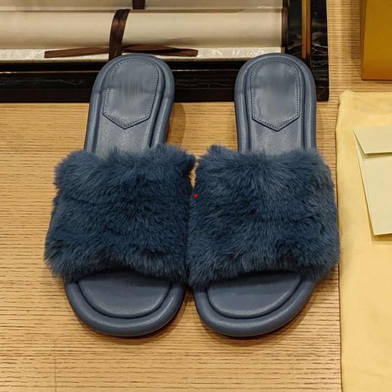 

2023 Fashion designer slippers sandals slides sandal women shoes sliders suede snake leather buckle strap flip flops slipper Leather Shoes With Box -123, Picture color