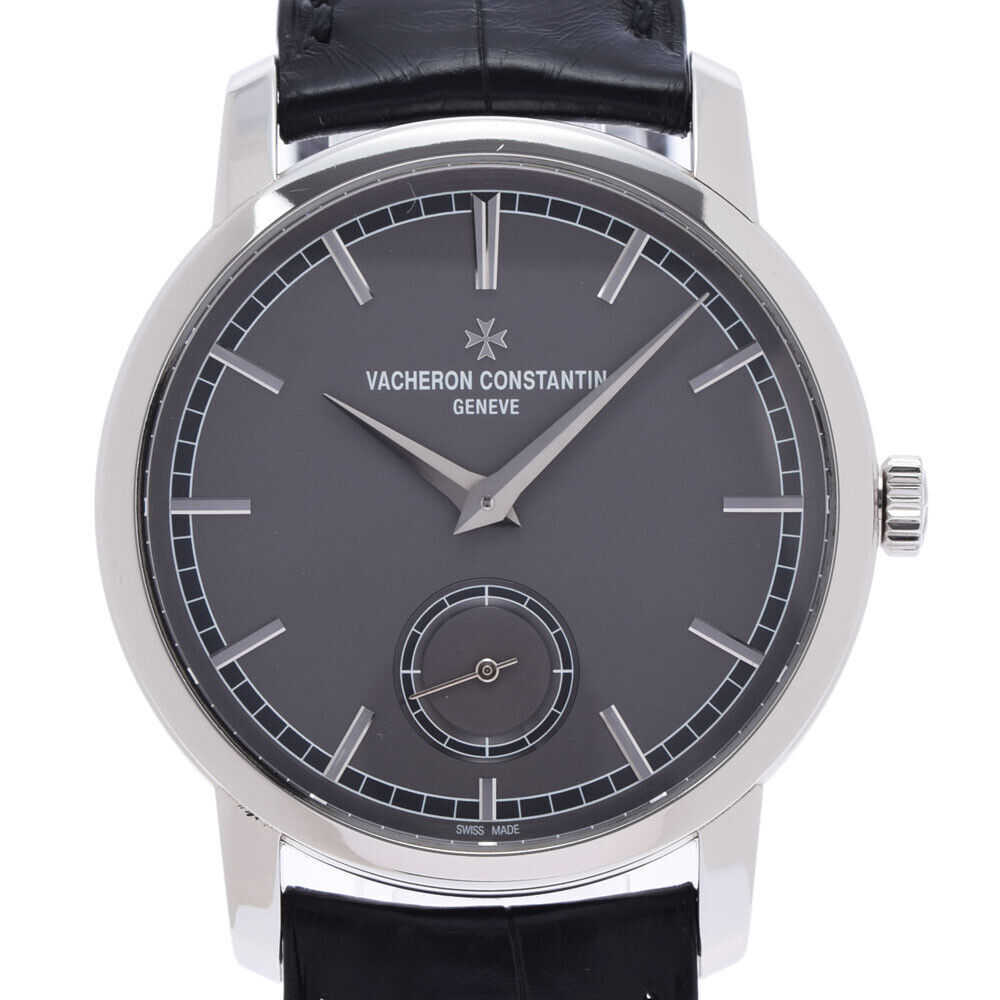 

Elegant Luxury for man concise wrist watches V C Patrim Traditional Manual Winding 82172/000P-9811 #W647 BussinessGentlemenlike High quality Gift, Black