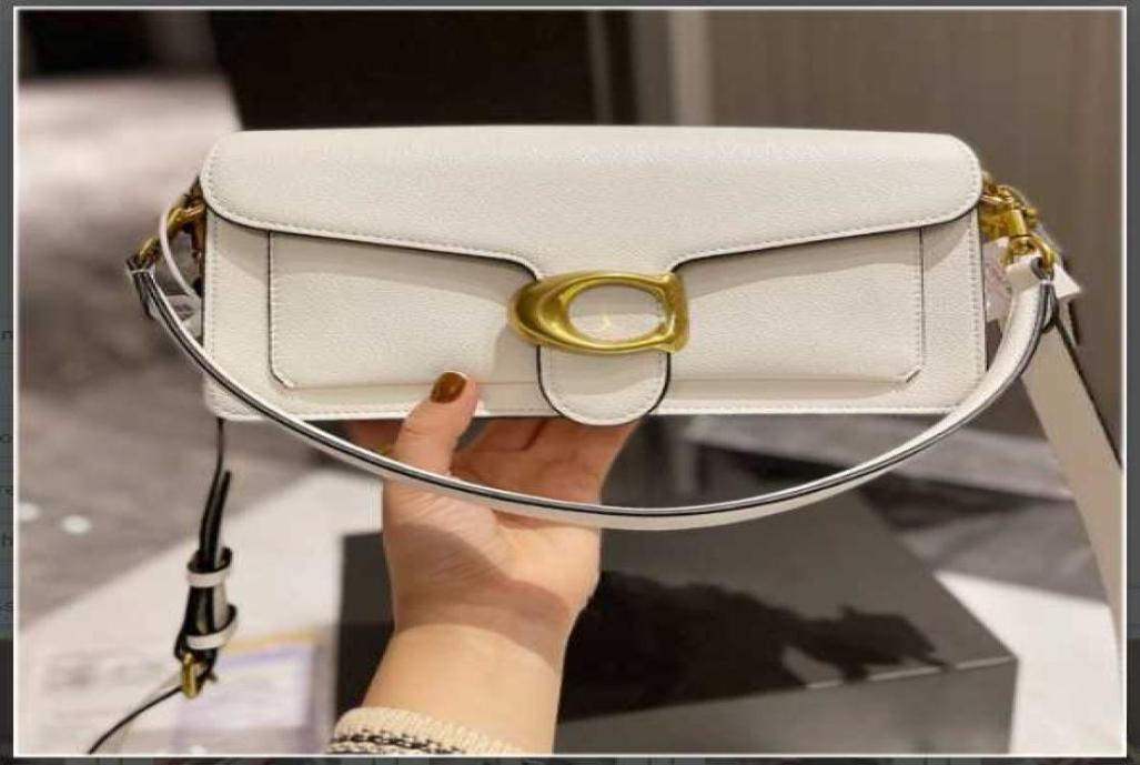 

Evening Bags Shoulder Bags High Quality Luxury Designer Leather Female 2022 Fashion Trendy Crossbody Tabby Bag 2023 252981498, Ivory