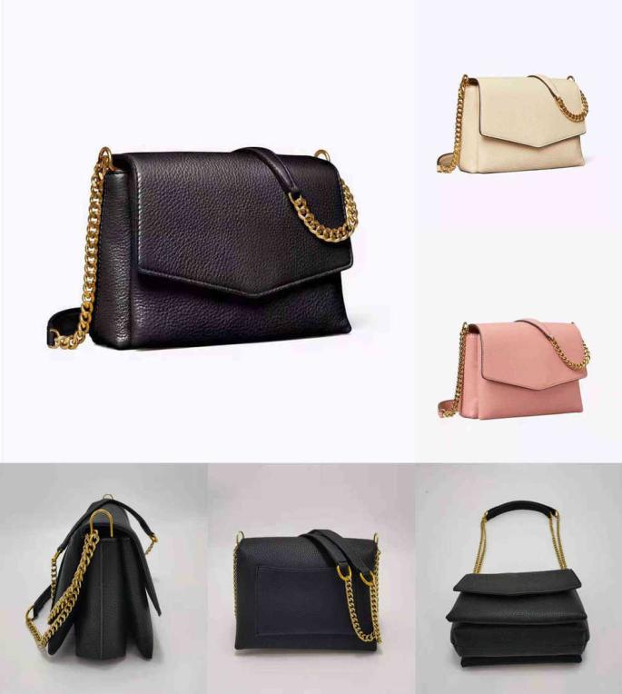 

Tb Women Evening Bag Portable Messenger Bag Single Shoulder Oblique Cross Litchi Organ Splicing Pattern Chain Bag 2207256456191, Black