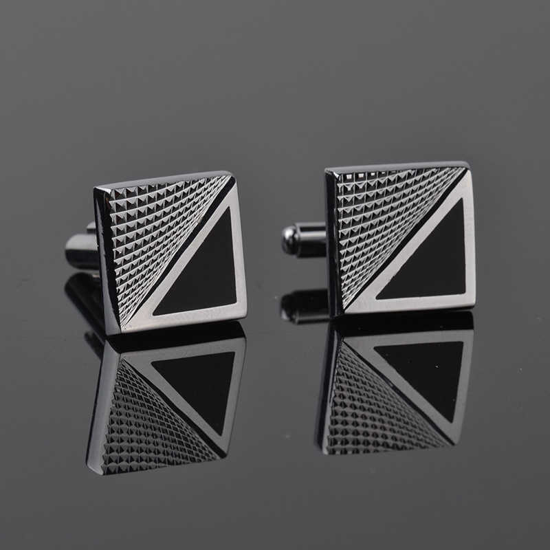 

Cuff Links High quality men's clothing designer brand luxury hotel square cufflinks free delivery gentlemen's wedding accessories party jewelry gifts G220525
