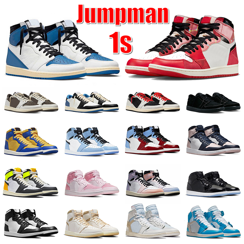 

Jumpman 1s 1 OG Basketball Shoes Size 13 Fragment Spider-Verse Next Chapter TS Olive Black Phantom Fearless Volt Digital Pink Space Jam Mens Women Sneakers Sports 36-47
