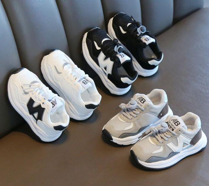 

Kids Sneakers Spring Baby Girls Sports Running Chunky sneakers Children Shoes Fashion Brand Breathable Soft Sole Platform Size 211306148, White