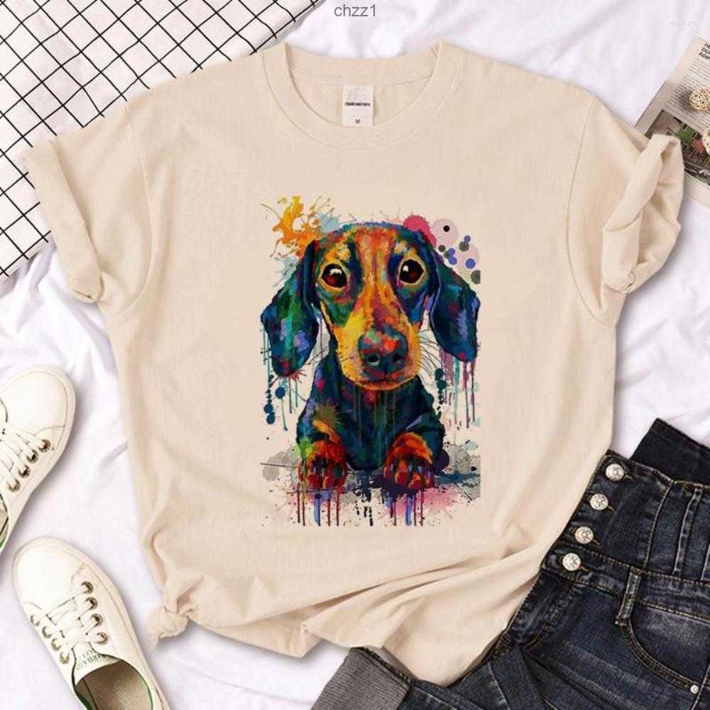 

Men's t Shirts Dachshund Shirt Women Anime Y2k Harajuku Top Female Clothese4mze4mz, 12053