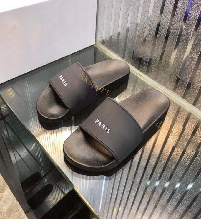 

Mens Womens Top Quality Sliders Summer Sandals Beach Slippers Ladies Flip Flops Loafers Black White Red Green Slides Shoes big siz5151459