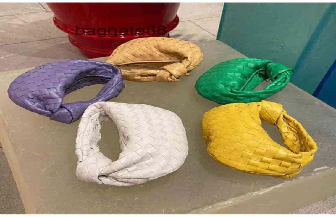 

Bags Classic Venetas Designer Bottegas Handbags Jodie Sheepskin Mini Knotted Satchel Woven Underarm Bag Handbag Single Shoulder Wo3152178, Dark grey