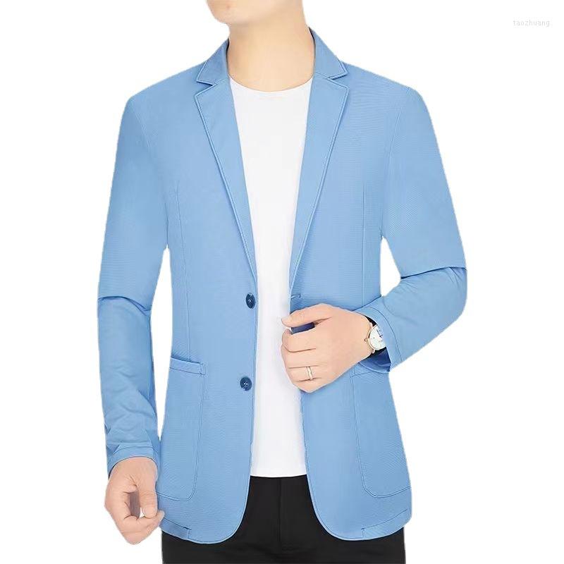 

Men's Suits E1263-Men's Casual Summer Suit Loose Fitting Jacket