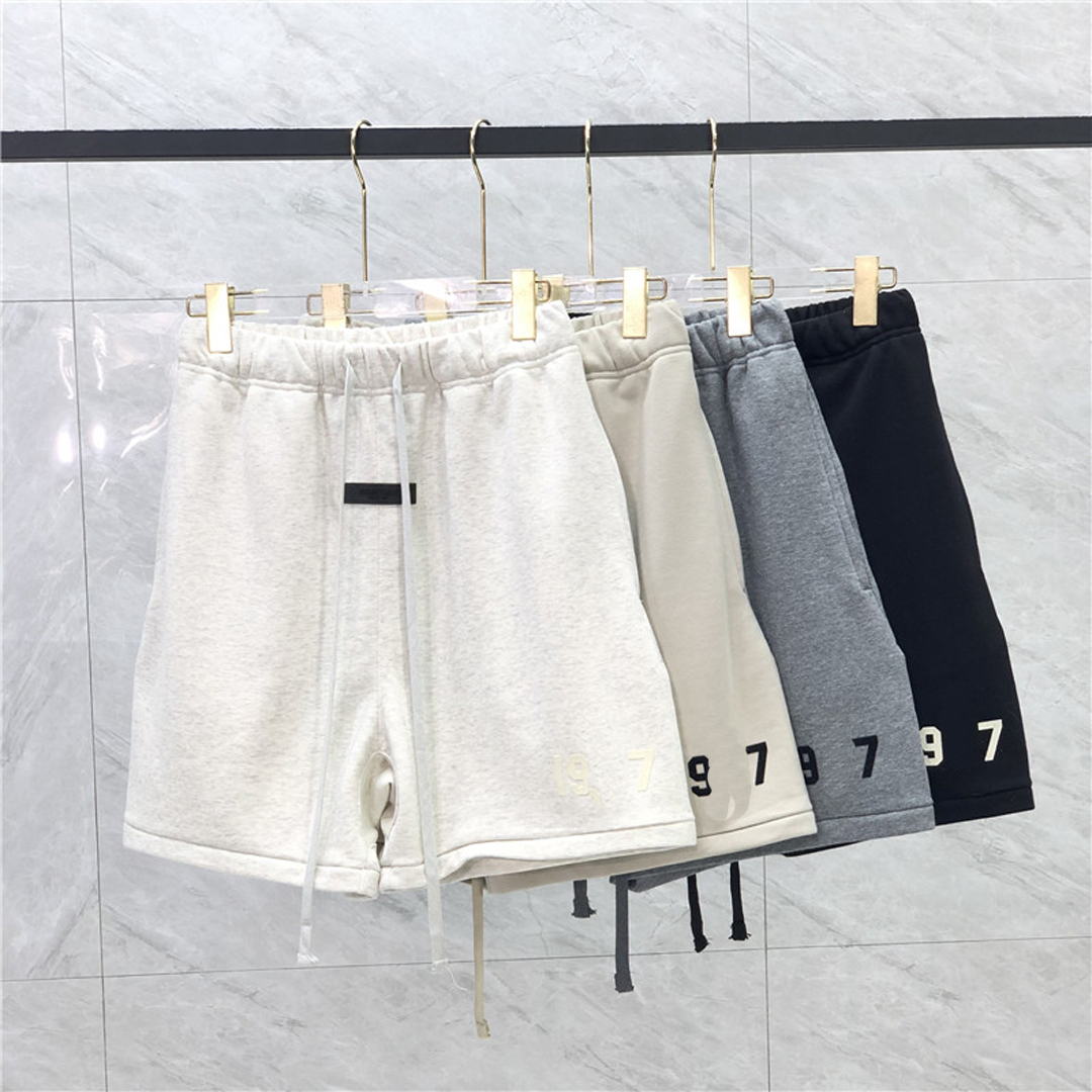 

Fashion Men's Shorts ESS Brand Designer Summer Trend High Street Track Pant Unisex Couples Short Clothing Apparel Cotton Sports Fashion Essentials Sweat Pants