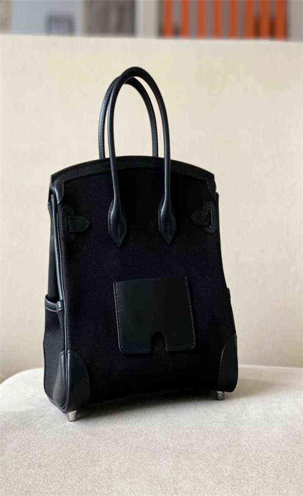 

h Family All Manual Bag Custom Platinum Canvas Cargo Bag Men and Women039s Universal Portable 25cm Multi Size Outer Bag1875364, Blue