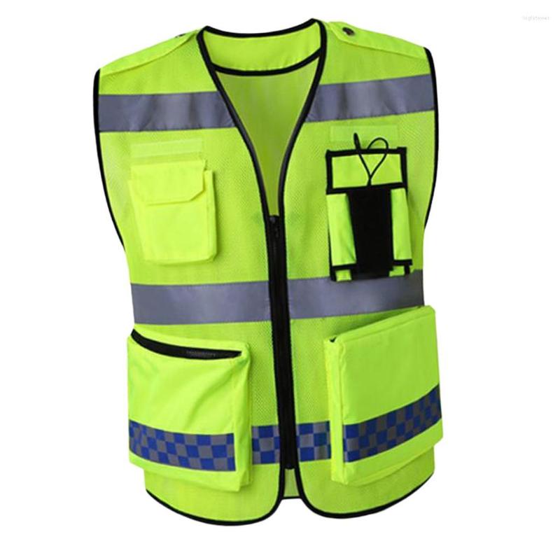 

Motorcycle Apparel Reflective High Visibility Safety Hi Strip Work Cycling Runner Surveyor Construction Neon