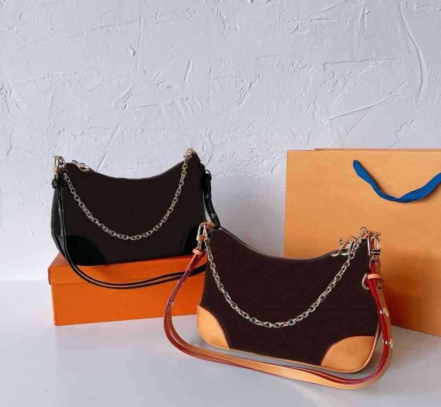 

M45832 Boulogne Shoulder Crossbody Bags Designer Luxury Handbags Women039s Fashion Messenger Bag Shopping Purses Odeon Totes Cl8144681, Deep brown