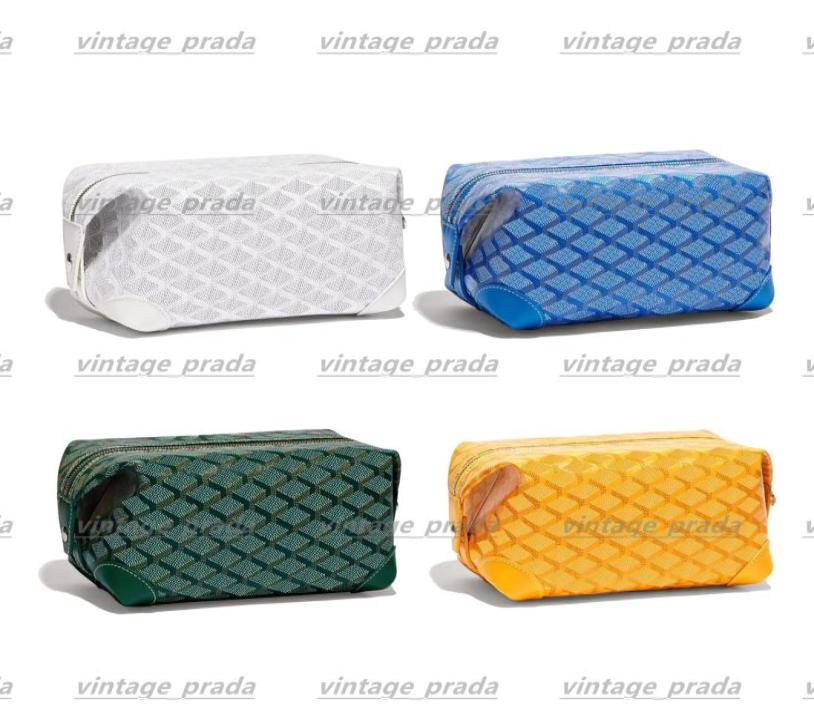

The New Goya Toiletry 25 makeup Bags Womens Mens Luxury Designer Wallets make up fashion CrossBody zipper handbag Genuine leather 4738333