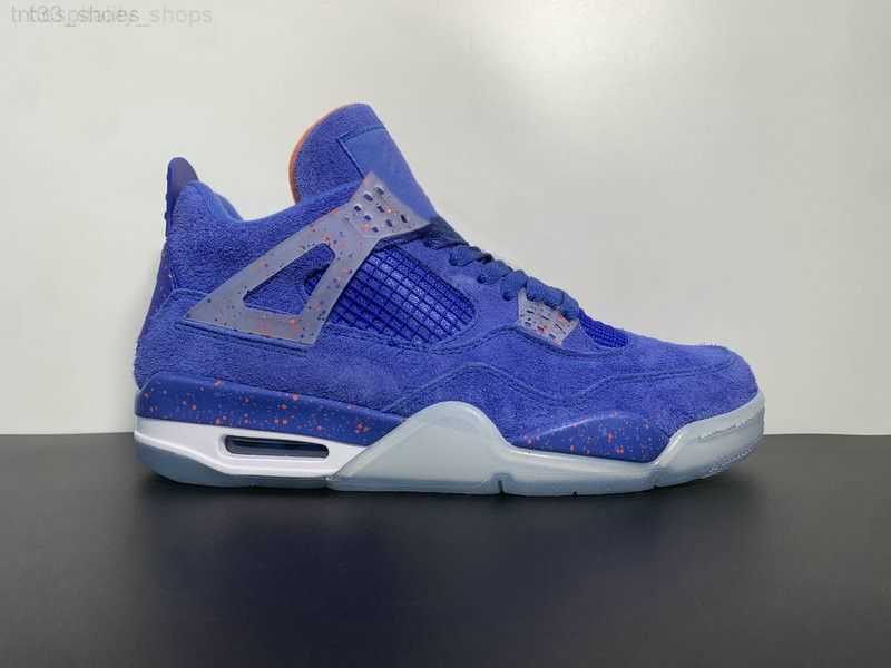 

2023 Basketball shoes Special Edition Jumpman 4s PE Gators Game Royal White Team Orange Fashion Sport Zapatos Sneakers Excellent Quality Come With Box