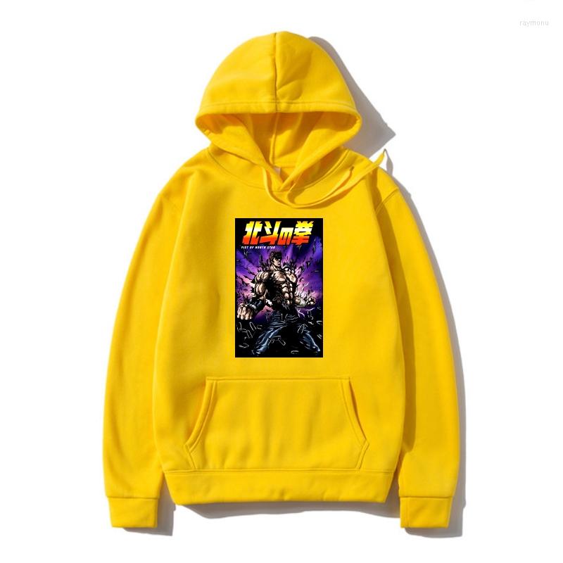 

Men's Hoodies Japan Anime Hokuto No Ken Kenshiro Mens Hoody SweatSweatshir Bes Design Outerwear, Pink