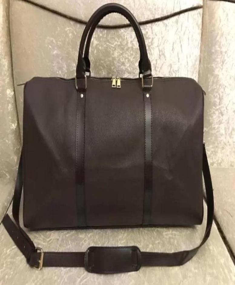 

gradient color fashion travel bag big flower men women duffle leather luggage handbags large capacity sport letter print wallets 47038732, Ivory