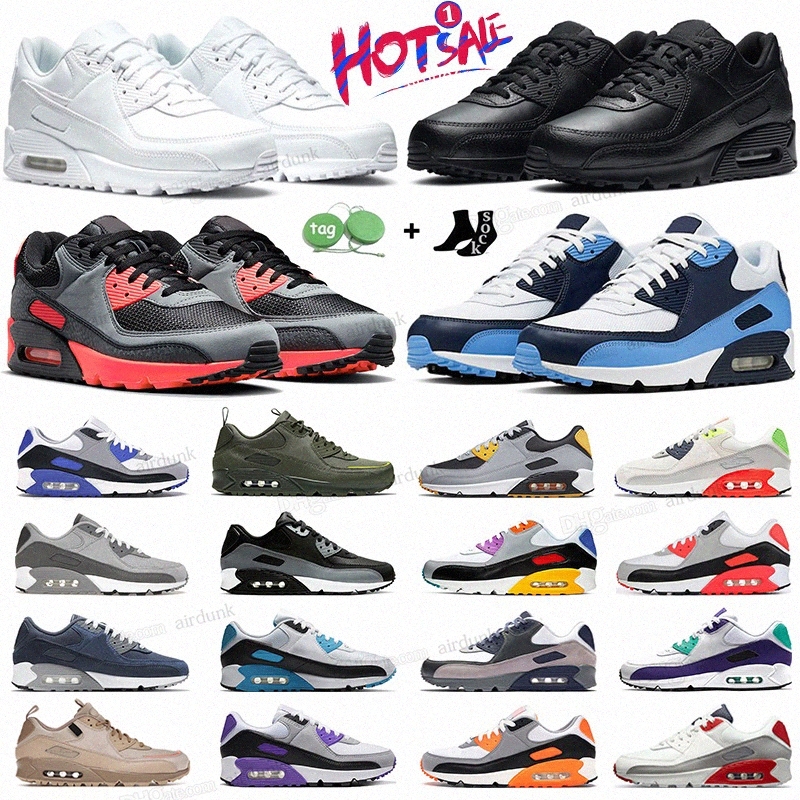 

Classic Sneakers Running Shoes for men women Triple Mesh Black White UNC Infrared Breathable Women Leather Designer Summer Designer Sports Trainers Size 36-45, 38