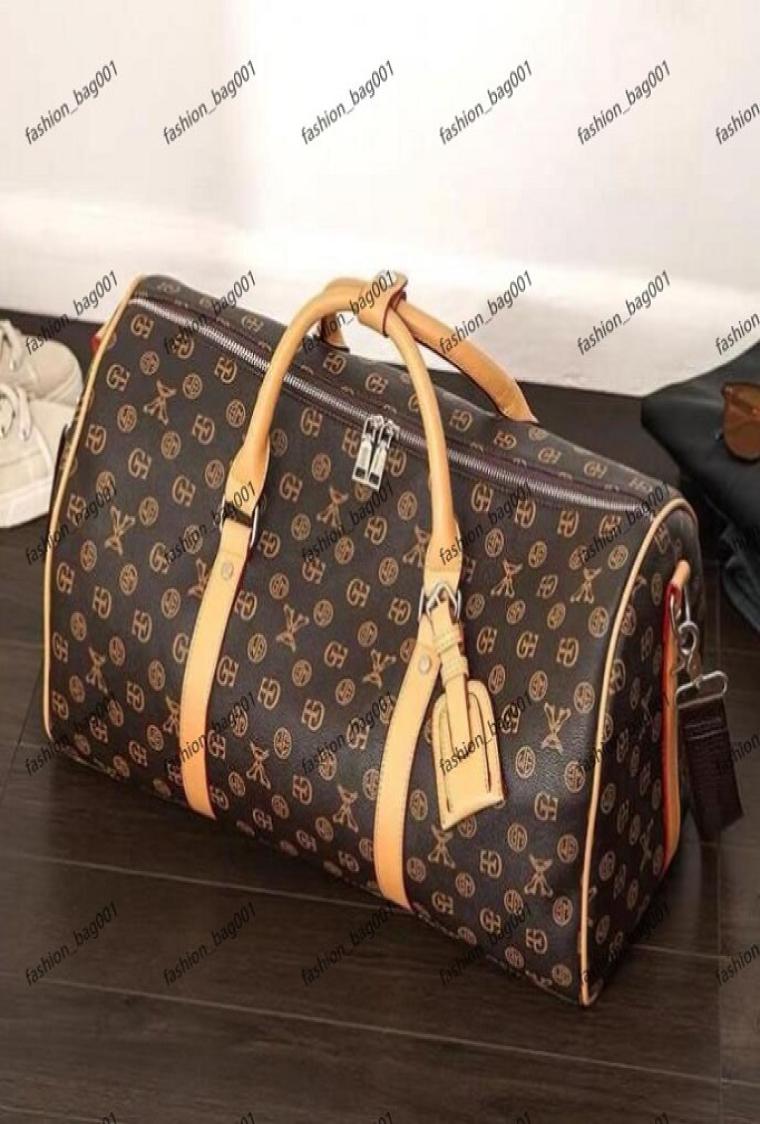

2023 Travel Duffle Bag Classic Casual Tote Fashion travel bag keepall bandouliere luxury Monograms handbags Women men Designer Lug5005828, Sky blue