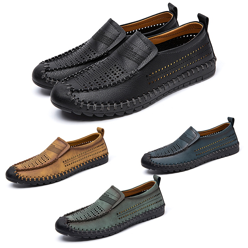 

2023 Casual Shoes women Men ventilate Brown Blue Green Black Pink Slip On Mens Trainers Sports Sneakers, #1