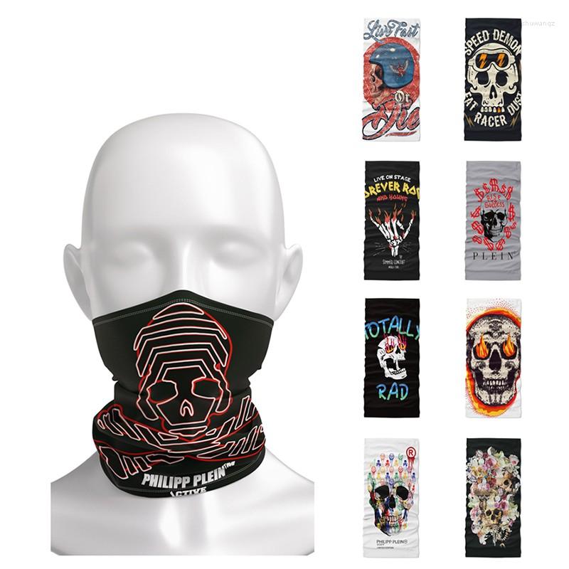 

Scarves Cycling Face Mask Headwear Skeleton Skull Wrap Scarf Neck Bandanas Ski Sport Hiking 3D Printing Breathable Magic Bandana