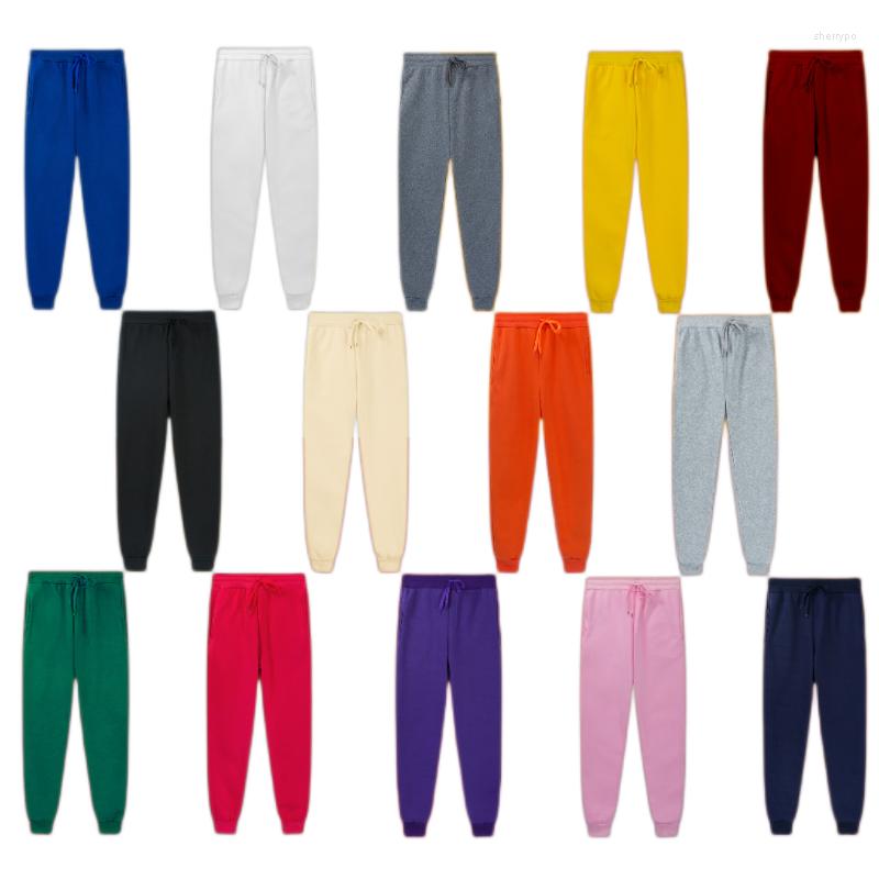 

Men's Pants Men's Sweat And Women's Casual Jogging Autumn Winter Slim Fleece Outdoor Fitness, T11