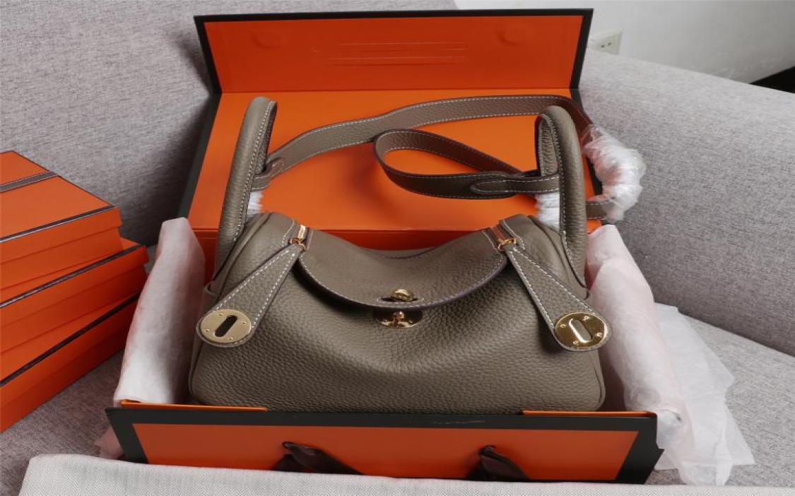 

Better Quality Super Soft Real Cowskin Mini LinD Bag luxury designer Women Tote Bags Genuine Leather Handbag Cross Body Real Po2695114, Pink