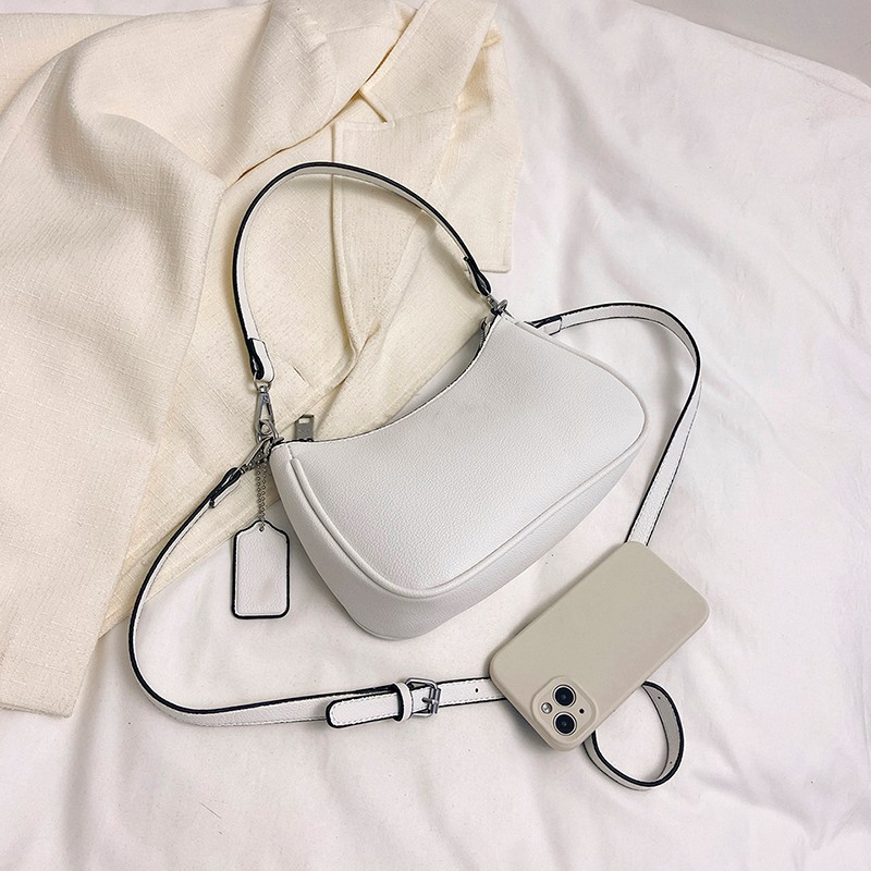 

Brand Day Packs C Family's New Fashion Trend One Shoulder Crossbody Large Capacity Women's handbags Underarm Bag Classic Half Moon Bag 832#, Green 832