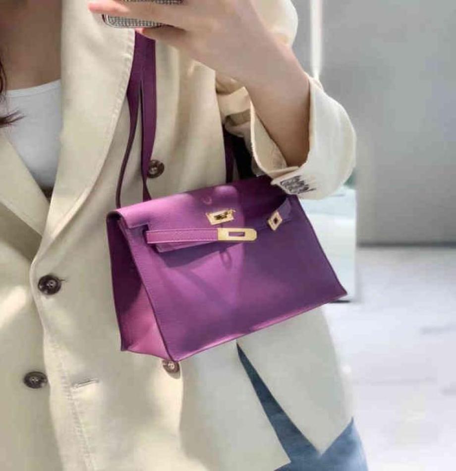 

Designer Bag Kellies Handbags Wax Thread Handmade Evercolor Pikaily Danse Dance One Shoulder Messenger Waistwm 4caj3177919, Silver