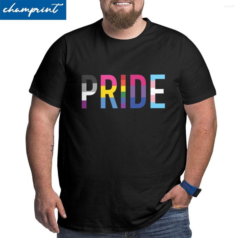 

Men's T Shirts Gay Pride LGBT Shirt Men Lesbian Homosexual T-Shirt Asexual Bisexual Big Tall Tee Plus Size 4XL 5XL 6XL Clothing, Blue