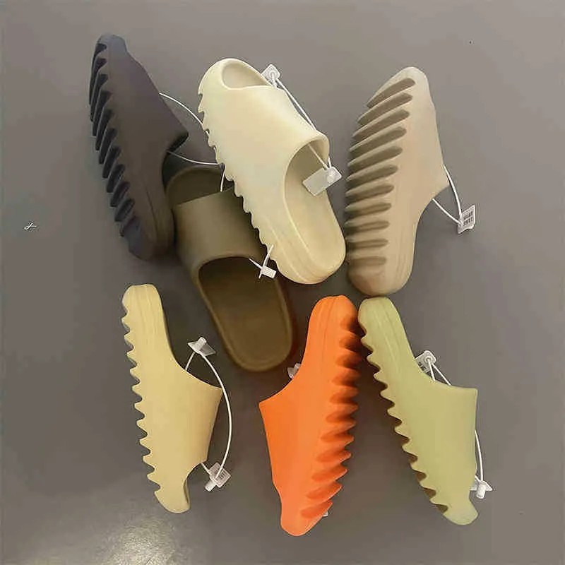 

Summer Pure Coconut sandals slippers slides Indoor and Outdoor Runners Comfortable Originals Designer Foam sandal shoes Colorway Size Available Ship with Box, Sand