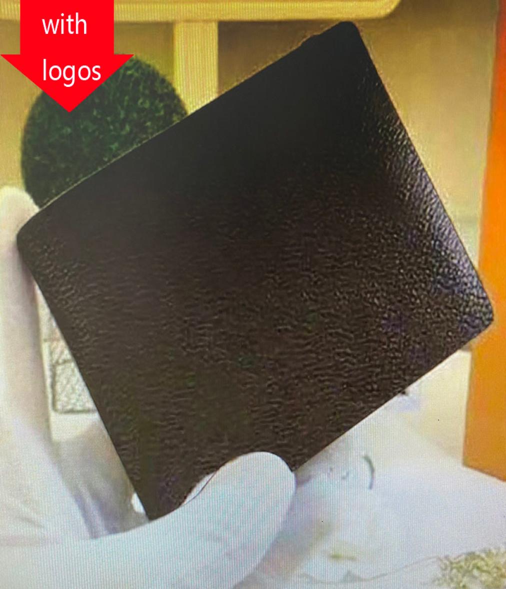 

Slender Multiple Cheap Men Short Wallet Bifold Pocket Coin Card Holder Pouch Purses Fashion Leather Small Wallets M60895 N60895 M39144255, Nude