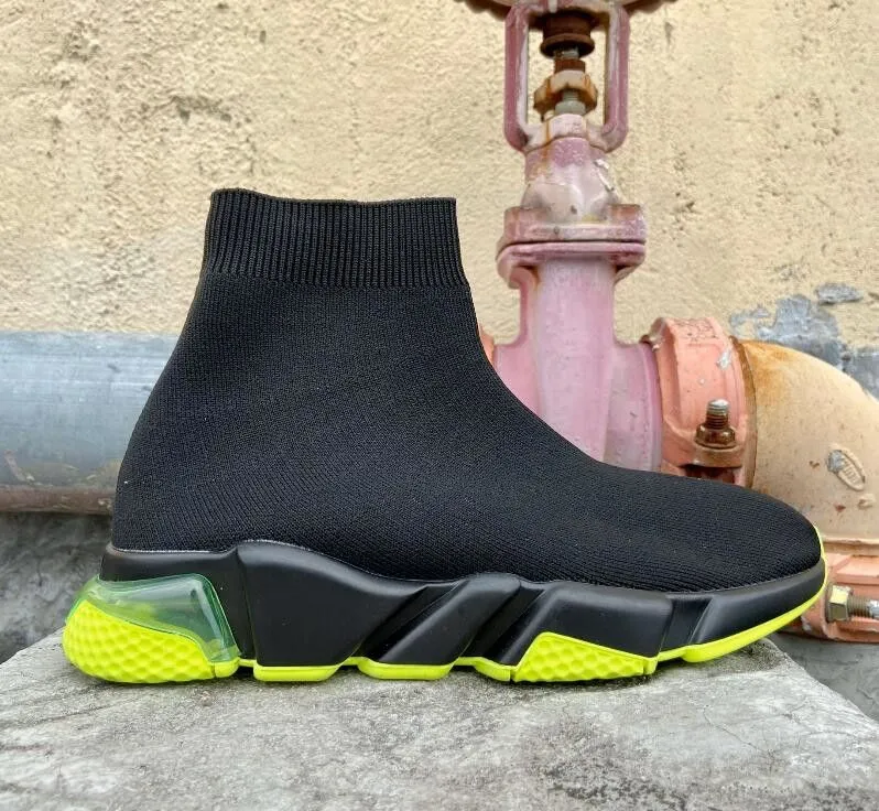 

2023 Top Quality Speed Trainer Socks shoes for men& women Triple black white red Casual shoes Fashion Designer Sneakers ankle boot36-46, A11 1.0