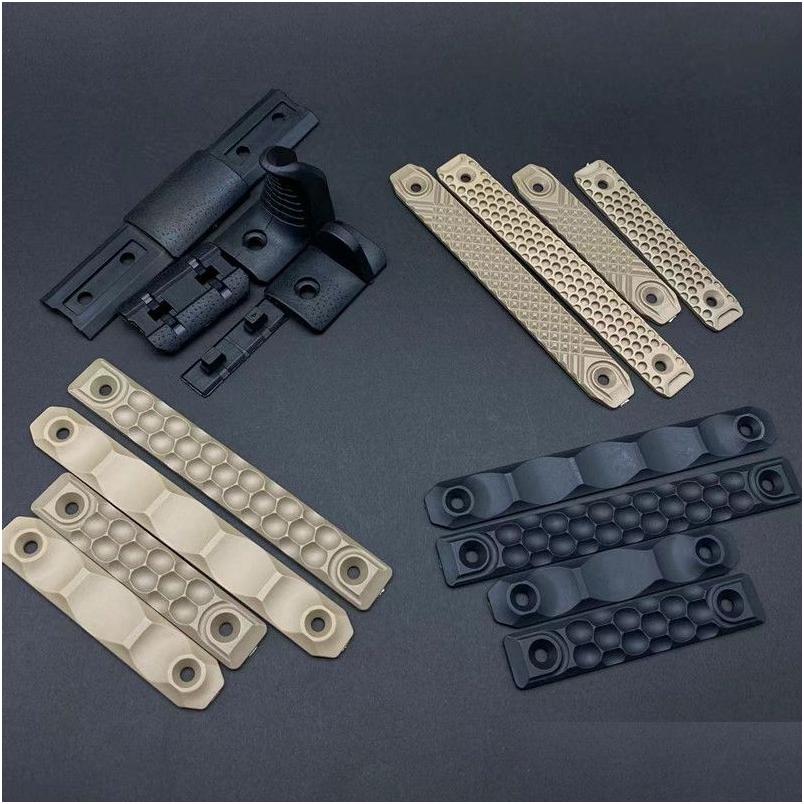 

Tactical Accessories Airsoft 4Pcs/Set Mlok Handguard Rail Panel Er Handle Blocking Kit Keymod Hunting Drop Delivery Sports Outdoors Dhbpw
