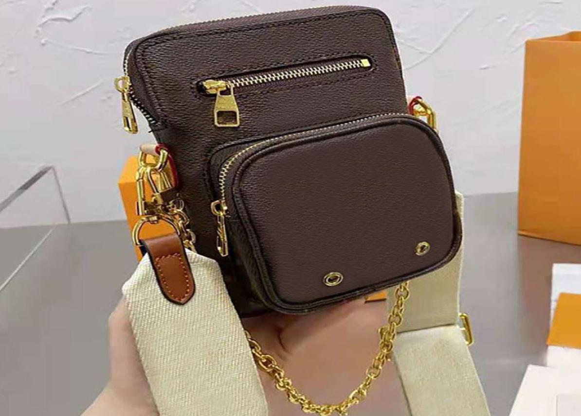 

Designer waist bags 2021 new luxury Cross Body bag fashion handbag ladies mini mobile phone bagss with original box3152229, Sky blue
