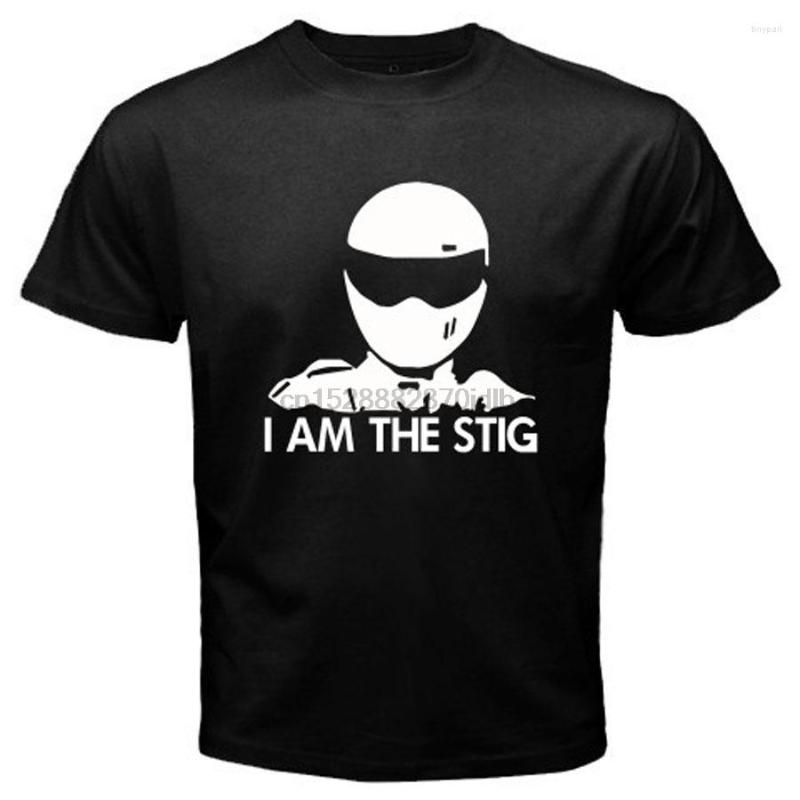 

Men' T Shirts I Am The Stig TOP GEAR Automotive Megazine TV Show Men Black T-Shirt Cool Casual Pride Shirt Unisex Fashion Tshirt, Men-darkpurple