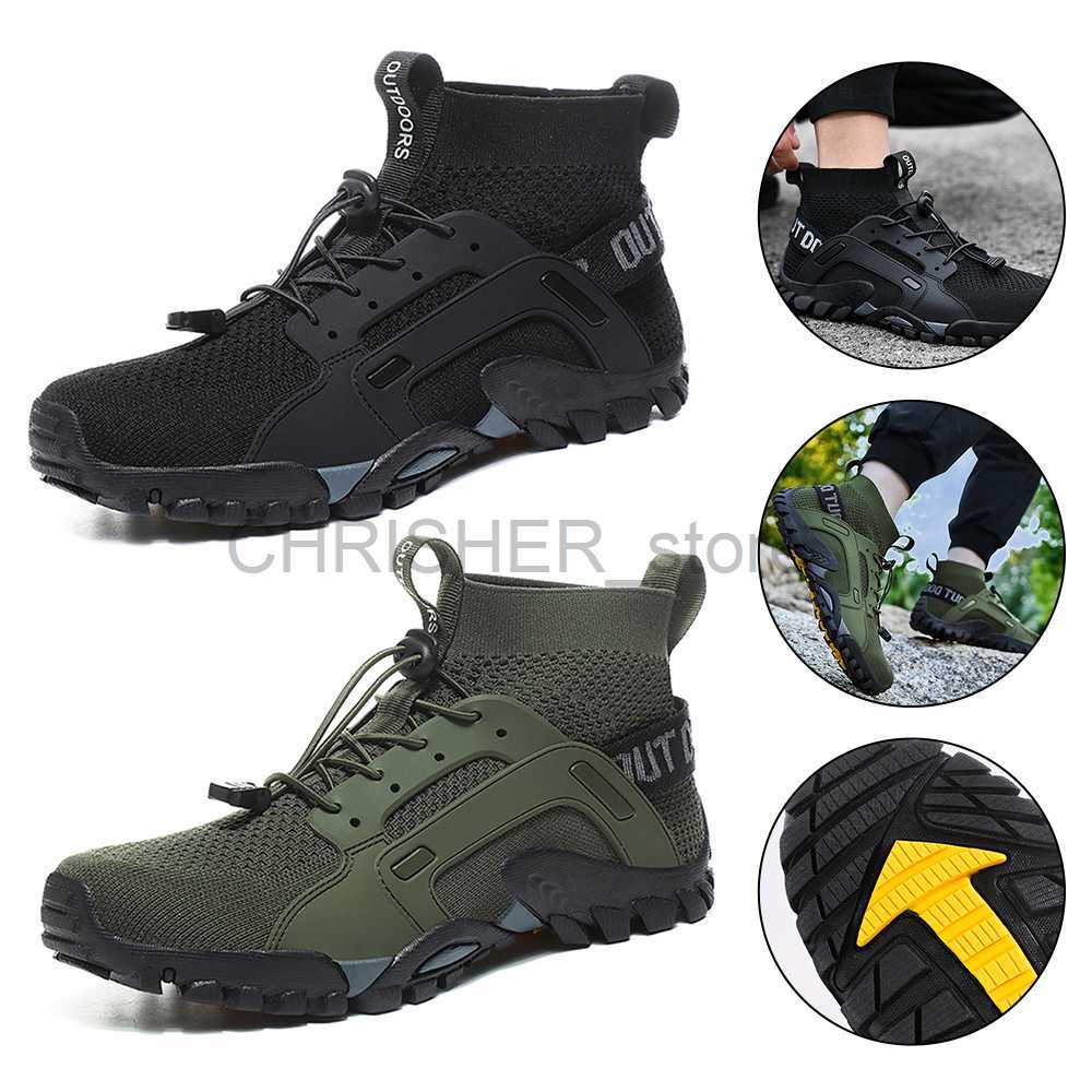 

Other Sporting Goods Trekking Mountain Boots Anti-Skid Hiking Sneakers Wear-Resistant Breathable Easy Clean Elastic Rope Shoelace for Outdoor Sport