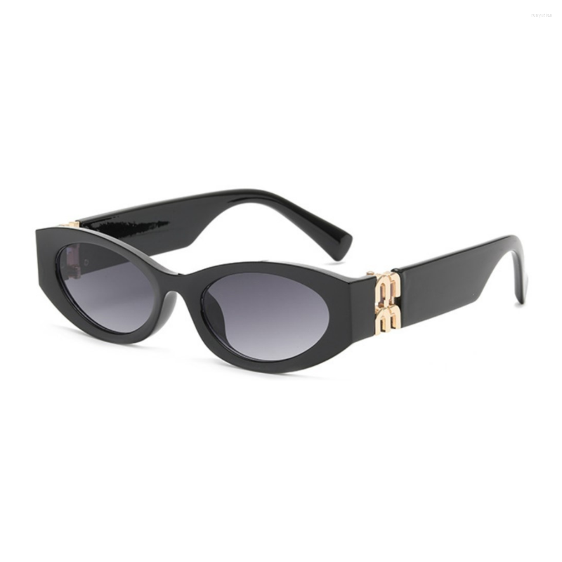 

Sunglasses Cute Oval Fashion Women Stylish Ladies Glasses Glamour Designer Shades Gradient UV400