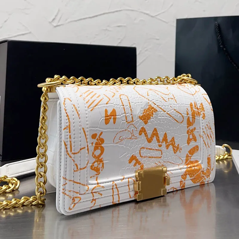 

2023 designer bag women's Crossbody shoulder bags fashion luxury handbag design for women purse luxury flap messenger handbags, White