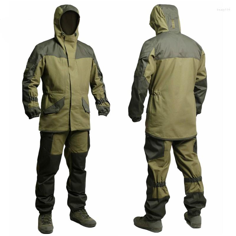 

Men's Tracksuits Russian Military Uniform Men Gorka-3 Smock Combat Suit Tactical BDU Set Battle Dress Workwear Plus Size Special, Gorka 3 fg