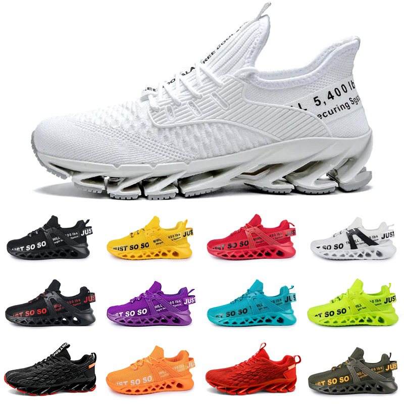 

2023 running shoes men Black White Red Blue Orange Yellow Pink Purple Green mens trainers outdoor sports sneakers color5, 10